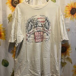 Bass Pro Shops white Graphic Tee